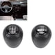 thumbnail image 5 of Pomo De Cambio De 5 Velocidades, Pomo De Cambio Manual, Palanca De Cambios De Coche, Cabezal De Cambio, 2 Piezas, Número Legible Ergonómico, Lujoso Para Safari Y60 GQ, 5 of 7