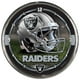 Horloge murale ronde chromée Oakland Raiders – image 1 sur 1