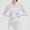 White, variant on WILLBEST Trench Coat Women Trench Coat Women Warm Short Women's Athletic Jackets Workout Jacket Full Zip Up Running Gym Yoga Sports Tops with Pockets