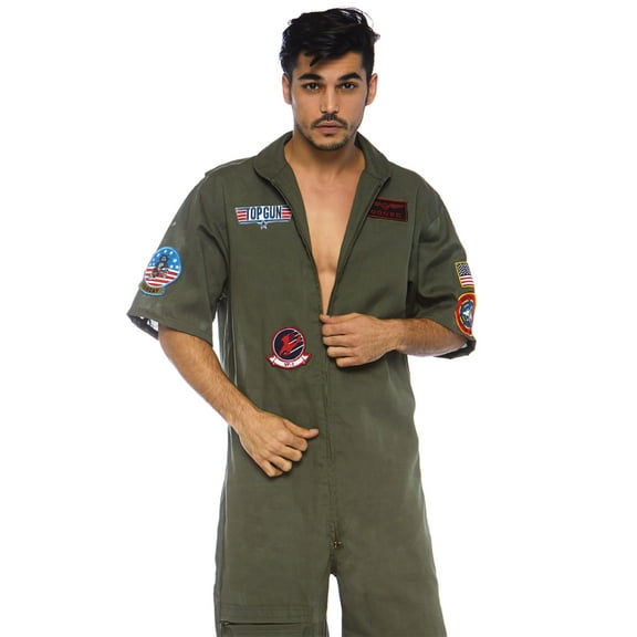 Leg Avenue Mens Top Gun Flight Suit