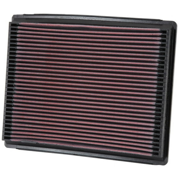 K&N Engine Air Filter: High Performance, Premium, Washable, Replacement Filter: 1986-2002 FORD/LINCOLN/MERCURY (Fairmont, Falcon, XR6, Mustang, Thunderbird, Mark VII, Continental, Cougar), 33-2015