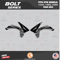 thumbnail image 4 of Kalair GFX Graphics Kit for Ktm MOTOCROSS 2-STROKE 125SX, 150SX, and 250SX (2012) Bolt Series, 4 of 5