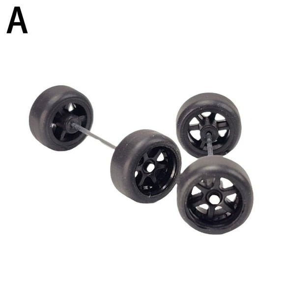 Alloy 164 Wheels,Scale Alloy Wheels Rubber Tires,Model Tires and Alloy Rubber Accessories Wheel