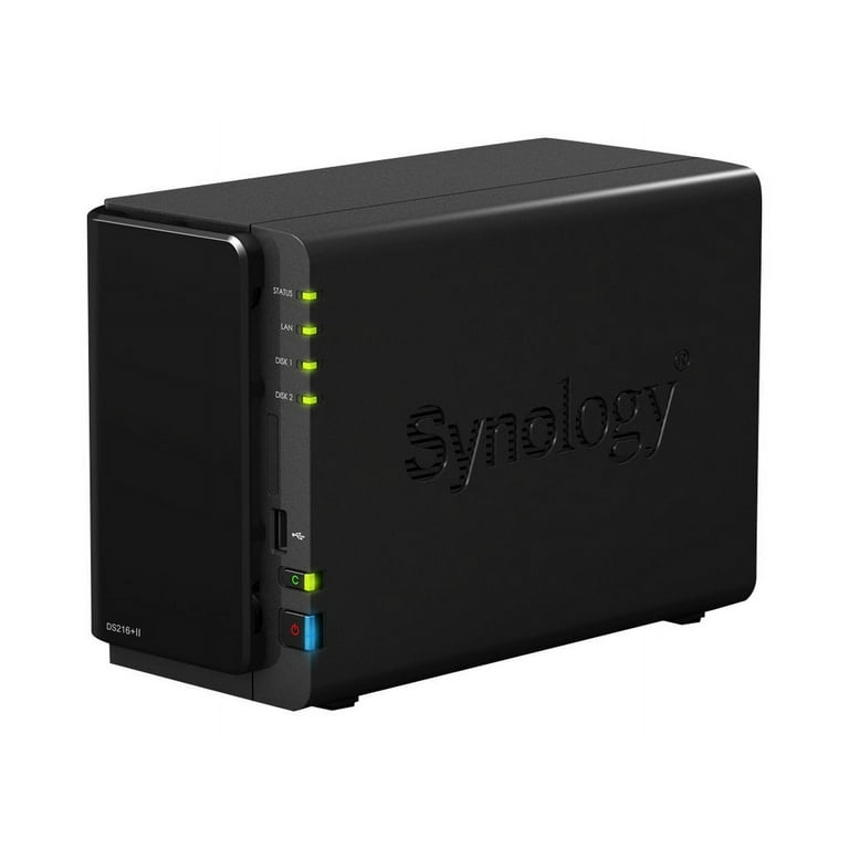 SYNOLOGY NAS DISKSTATION DS216+II DISKLESS - Walmart.com