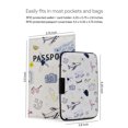 thumbnail image 3 of Miami CarryOn RFID Protected Wallet and Passport Cover Set (Vacationer), 3 of 6