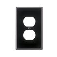 thumbnail image 1 of Leviton 00PJ8-00E 1 Gang Plaque Murale Réceptacle Noir Duplex, 1 of 4