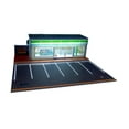 thumbnail image 3 of MERIGLARE 1:64 Parking Lot with LED Lights Backdrop for Diecast Car Mini Dolls Figures B, 3 of 9
