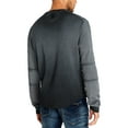 thumbnail image 2 of Buffalo David Bitton Mens French Terry Ombre Sweatshirt Gray M, 2 of 2