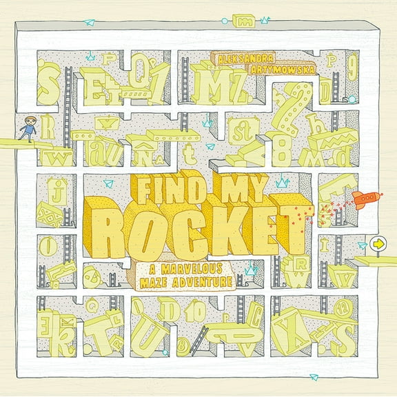 Find My Rocket : A Marvelous Maze Adventure (Hardcover)