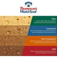 thumbnail image 7 of Thompson’s WaterSeal Transparent Waterproofing Wood Stain and Sealer, Desert Tan, 1 Gallon, 7 of 7