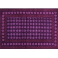 thumbnail image 1 of Ahgly Company Indoor Rectangle Abstract Purple Contemporary Area Rugs, 3' x 5', 1 of 4