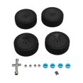 thumbnail image 2 of RC Tires, Strong Buffering 1/10 RC Car Tires  For 1/10 Flat Sports Car Black, 2 of 8