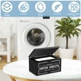 thumbnail image 2 of Wooden Dryer Sheet Holder With Lid Large Capacity Dustproof Softener Sheets Dispenser Easy Access Multipurpose Dryer Sheet Storage Box for Laundry Room Bathroom, 2 of 10