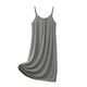 thumbnail image 2 of Moda Casual Cuello Redondo Correa Ajustable sin Mangas Vestido de Noche para Verano, Citas, Fiesta Y Uso en el Hogar, 2 of 6
