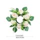 thumbnail image 3 of Corona de peonía para candelabro, flores de imitación, decoración para fiestas europeas, decoración de escritorio para bodas, decoración del hogar, guirnalda de flores simuladas para, 3 of 7
