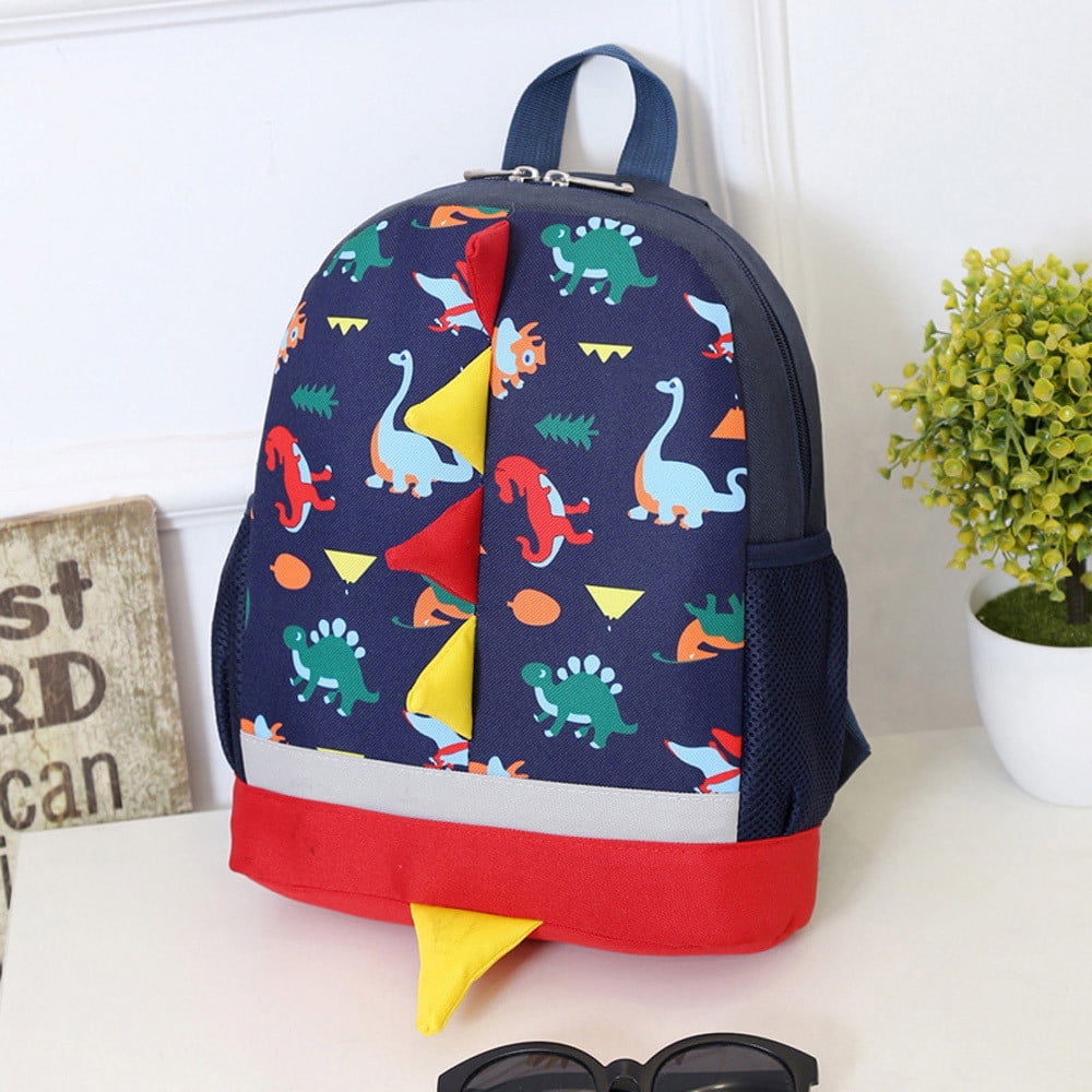 Cute Toddler Baby Boys Girls Kids Dinosaur Pattern Animals Backpack School Bag 