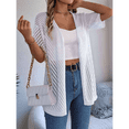 thumbnail image 4 of Cárdigan de Verano para Mujer, Corta, Cuello en V, Crochet, Suelto, Frontal Abierto, , para Cubrirse. XL, 4 of 7