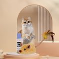 thumbnail image 3 of Jouet de Chat Interactif avec Queue de Plume pour Chaton Chien Exercice Extérieur Intérieur, 3 of 9