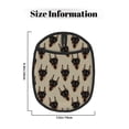 thumbnail image 3 of Naloa Cute Black Dog Silicone Pot Holders, Oven Mitts Heat Resistant Hot Pads, Non Slip Pot Holder for Kitchen Baking and Cooking 9.4 x 7.5 Inches, 3 of 7