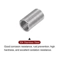 thumbnail image 4 of 10uds Cable Rosca Inserciones M8 x 1.25 3D 24mm 304 Inoxidable Acero Helicoidal Espiral Alambre Roscado Manguito, 4 of 5