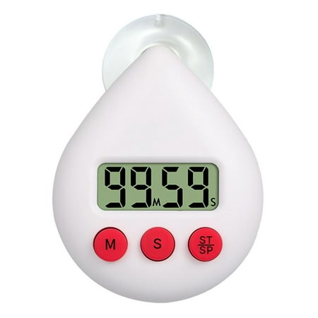 

Leking Digital Bathroom Clock Kitchen Timers Digital Classroom Timer for Kids Bathrooms Timer Stopwatch Kitchen Timers with Alarm Buzzer Larger Screen Buttons sincere