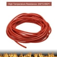 thumbnail image 6 of Silicone Wire 12AWG 12 Gauge Flexible Tinned Copper Standard High-Temperature Hookup Wire Red 7.5m/24.6ft, 6 of 6
