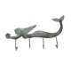 thumbnail image 3 of Things2Die4 Gancho de pared de sirena nadadora de metal verde costero Things2Die4 HX31080, 3 of 4