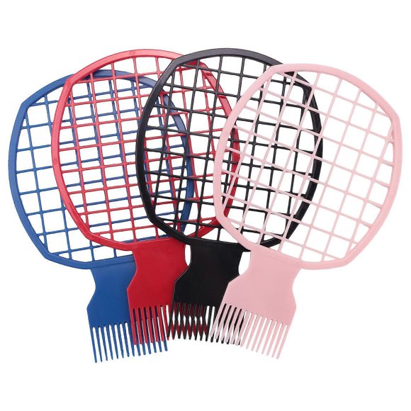 4 Pieces Twist Comb Curl Comb Twist Curl Comb Twist Hair Coils Comb Tool For Men Curly Hair Style A