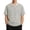 A-White869, variant on Bibifish Mens T-Shirts Horizontal Stripe Pattern Print Tee Tops Notched Collar Daily Wear Tees