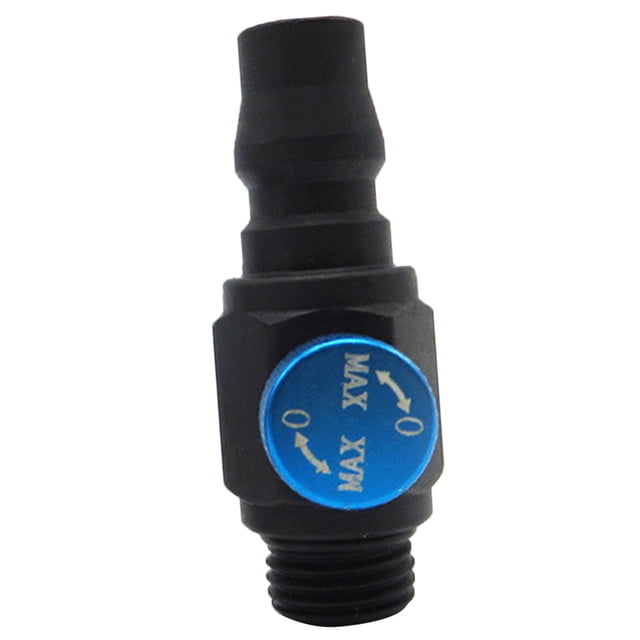 koolsoo Interrupteur de Réglage d'Air Facile à Installer Régulateur en Ligne 1/4 NPT pour Perceuse à Air 50mm