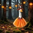 thumbnail image 5 of Porch Goose Outfits for 23" Plastic Porch Goose Halloween Pumpkin Outfit Goose Clothes for Cement Goose for Indoor Outdoor Garden Yard Lawn Patio Art Decor, 5 of 8