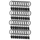 thumbnail image 2 of Anillos para cortinas con clips Accesorios premium Durabilidad Perchas Anillos para cortinas Paquete de 40 unidades de 32 cm interiores, 2 of 8