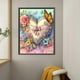 thumbnail image 2 of 5D DIY Taladro Corazón Mariposa Kit 50x60cm, 2 of 9