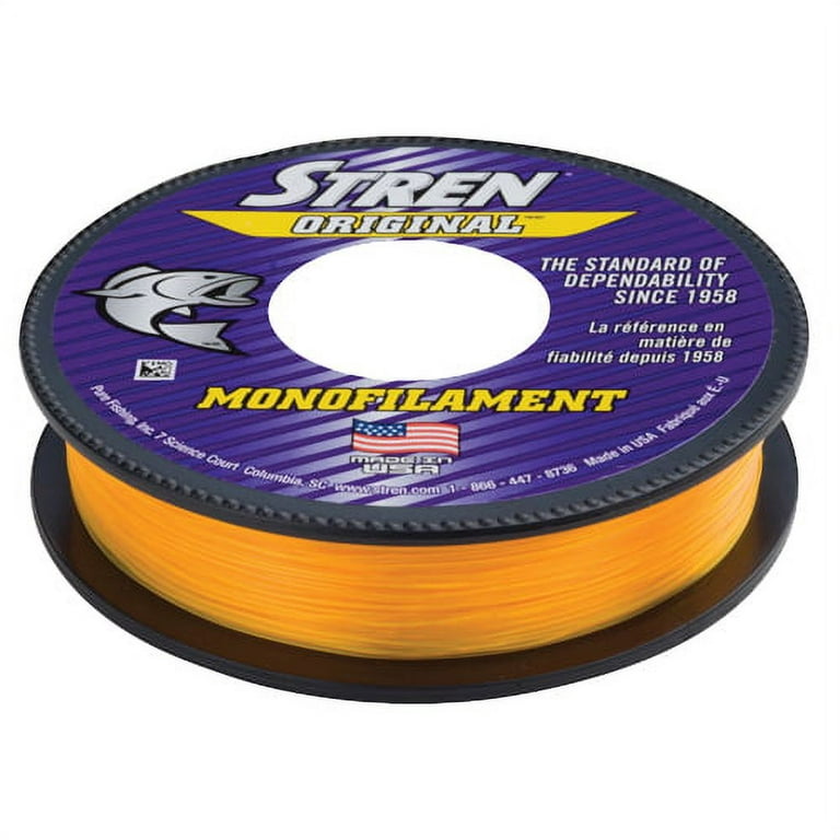 Stren - Original Monofilament, HiVis Gold - 10 lb, 330 Yards