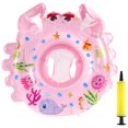 thumbnail image 1 of Flotador De Natación Para Bebé , Anillo De Natación Inflable Para Bebé Con Asiento Para Bebés/Niños Pequeños De 6 A 36 Meses, Anillo De Flotador De Cintura Para Niños Muyoka Hogar, 1 of 7