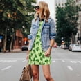 thumbnail image 4 of KLL Broccoli Vegetables Pattern Womens Summer Dresses 2025,Loose Round Neck Sleeveless Sundresses Tank Dresses with Pockets, 4 of 7
