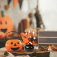 thumbnail image 6 of Yunuuuoa Halloween Pumpkin Decorations Fake Plastic Fall Table Centerpiece Thanksgiving Home Decor with Leaves and Berries for Living Room Party Ornament, 6 of 6