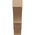 thumbnail image 2 of 3"W x 12"D x 12"H Thin Asheboro Rough Cedar Woodgrain TimberThane Corbel, Primed Tan, 2 of 6