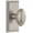Satin Nickel, variant on Grandeur 886375 Eden Prairie Solid Brass Privacy Door Knob Set - Chrome