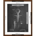 thumbnail image 5 of Art.com Golf Tee Patent Art Print, Brown Frame Wall Art, 17" x 21", 5 of 5