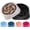 GrayBlack, variant on MateeyLife Slow Feeder Dog Bowls 2PCS, Non Slip Cat Food Bowls, Bloat Stop Maze Dishes, Interactive Feeder for Small Breeds 1 Cup LightBlue&DarkBlue