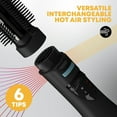 thumbnail image 3 of REVAMP Progloss Airstyle Professional Ceramic Hair Dryer, Ionic, Black, 3 of 8