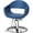 Blue, variant on UBesGoo Barber Chair, Heavy Duty Hydraulic Salon Styling Chair, 360° Swivel with Footrest, Blue