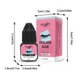 thumbnail image 3 of Eyelash Extension Glue, 5ml, Low Irritation, Invisible & Strong Hold, Fast Drying, Suitable for Professional or Home Use, 3 of 7