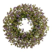 All Year Round Wreath Winter Wreath for Front Door Green Leaves Wreath for Room Farmhouse Holiday Decor for Outdoor Indoor