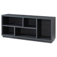 thumbnail image 6 of Evelyn&Zoe Winwood Rectangular TV Stand for TV's up to 65", Charcoal Gray, 6 of 8