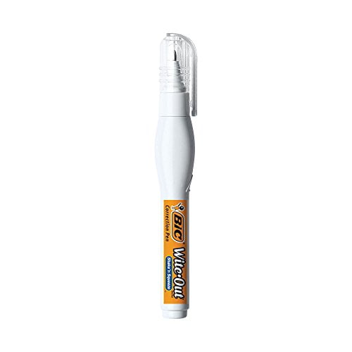 BIC Wite-Out Shake'n Squeeze Correction Pen 4/Pkg-White