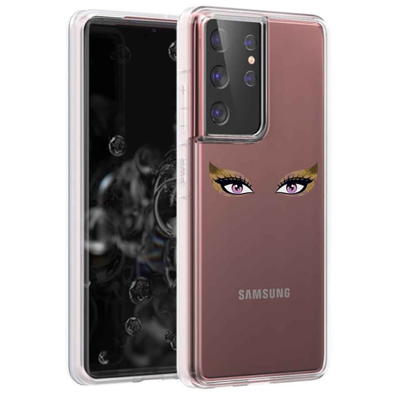 TalkingCase Slim Phone Case for Samsung Galaxy S21 Ultra 5G, S30 Ultra, (Not S21,S21+), Eyes 1 Print, Lightweight,Flexible,Soft, USA