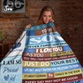 thumbnail image 2 of LHSHID Gifts for Son Blanket Son Gifts from Mom Blankets Adult Son Gift Ideas Birthday Gifts for Son to My Son Gifts from Mom Gifts for Son from Mom Gifts for Adult Son 50"x60", 2 of 7