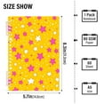 thumbnail image 2 of FORMRS 1-Subject Spiral Notebook 8" x 5" College Ruled 60 Refillable Sheet A5 Hard Cover, 2 Pack, Pink Stars, 2 of 7